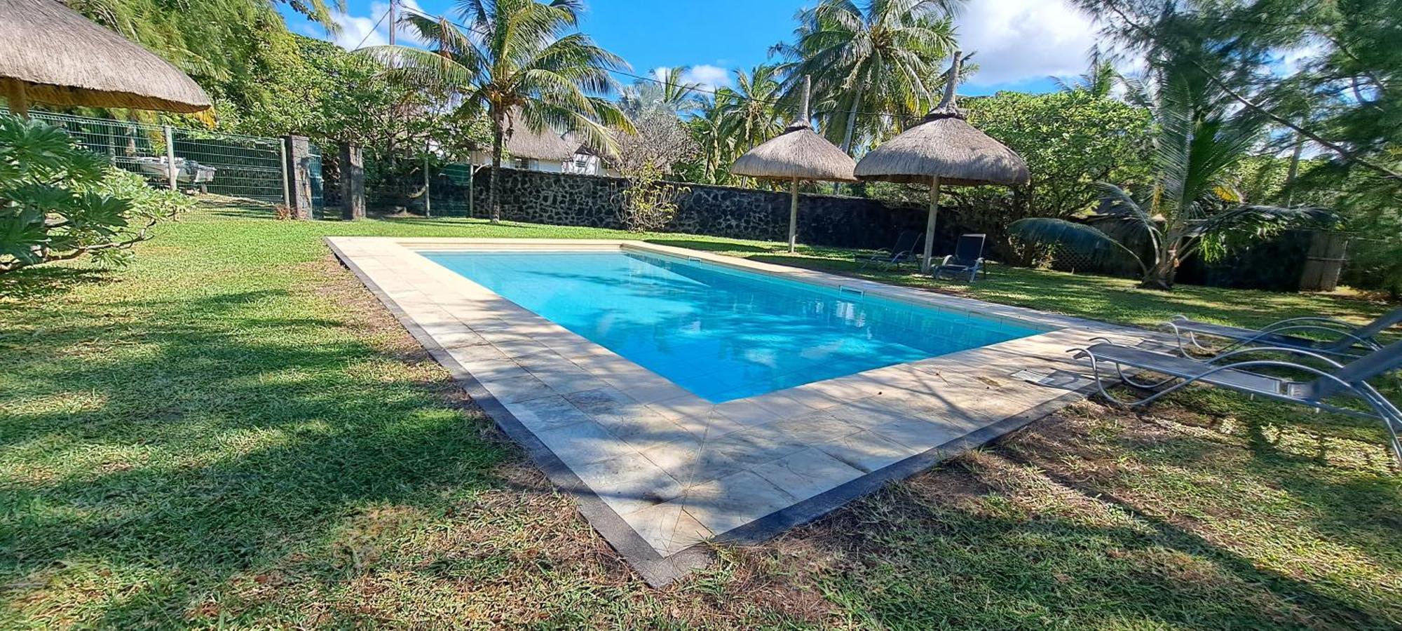 Clair De Lune - Private 2 Bedrooms Beachfront Villa Trou d'Eau Douce Zewnętrze zdjęcie